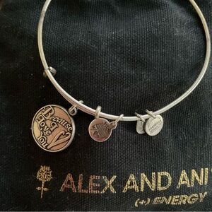 Because I Love You Silver Charm Bracelet